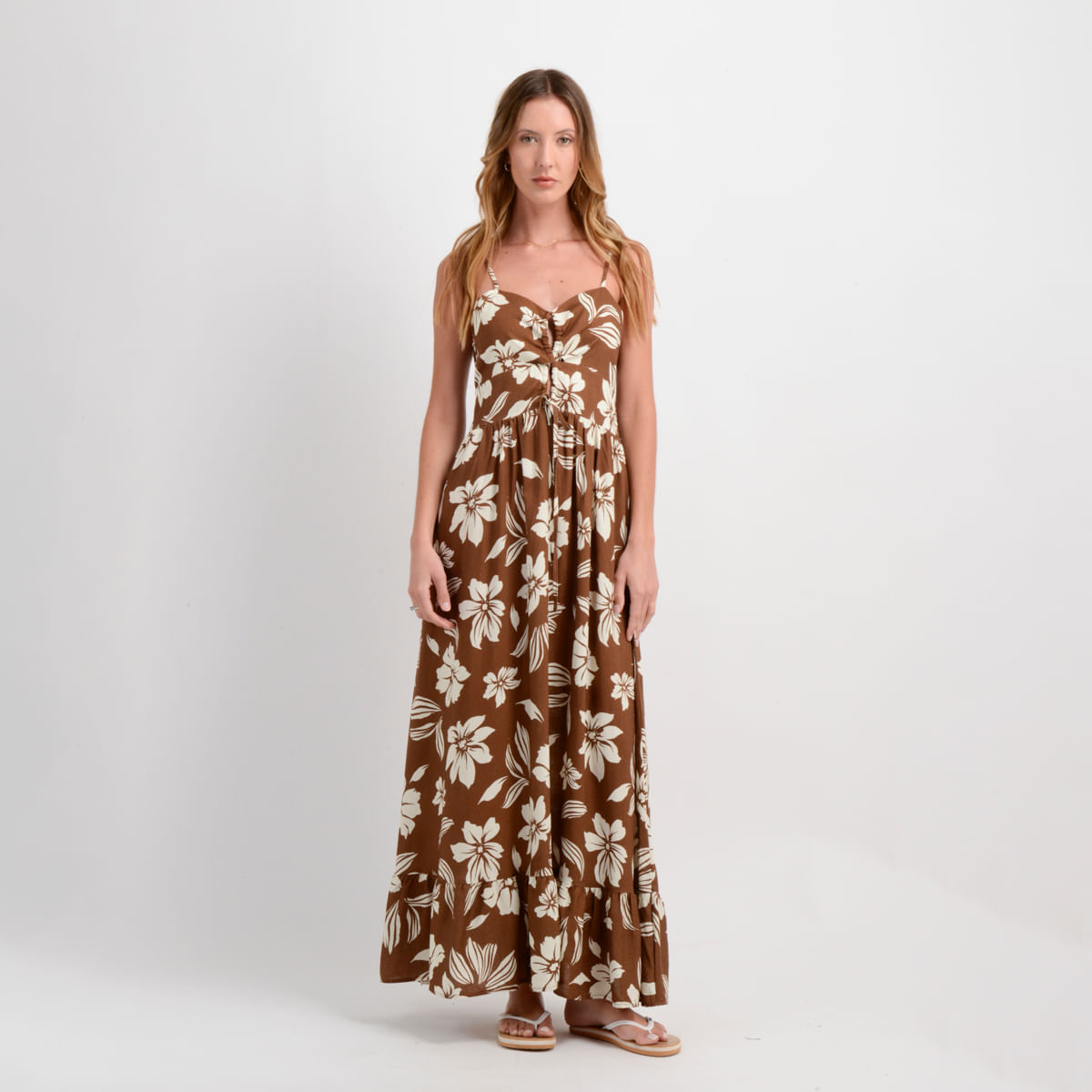 Vestido Tasmin Cafe